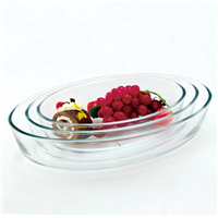 glass bakeware 3pcs set